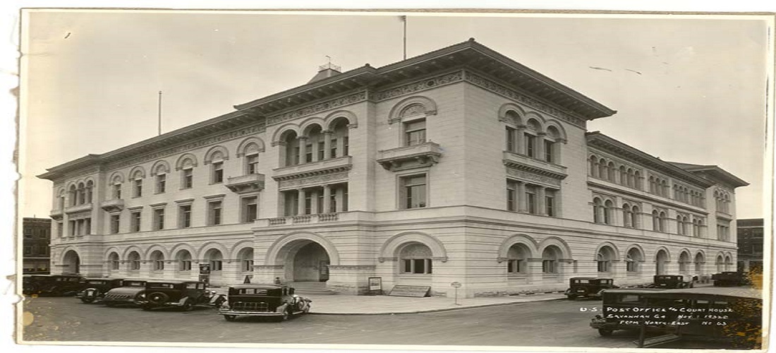 Designed in the Second Renaissance Revival style, this courthouse is one of the most distinguished and imposing buildings of its era in Savannah.